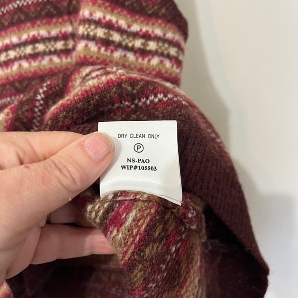 Woolrich Women’s Wool Sweater Vest size Large - Picture 5 of 7